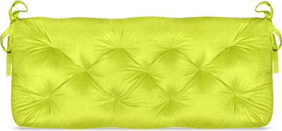 Next Go Microfibre Solid Chair Pad Pack of 1(parrot green)