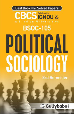 IGNOU BSOC-105 Political Sociology(Paperback, GPH Panel of Experts)