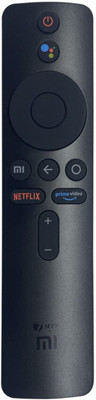 V4 Gadgets Bluetooth Voice Command Remote MI TV Voice Command Remote Remote Controller(Black)