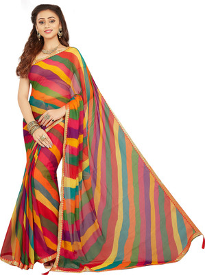 Flipkart chiffon sarees cheap below 400
