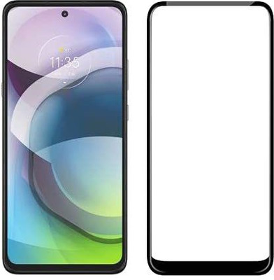 BRENZZ Edge To Edge Tempered Glass for TECNO POVA 2(Pack of 1)