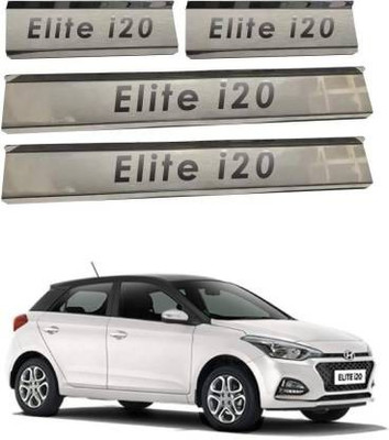 HOTRENZ DS-124589 STAINLESS STEEL DOOR SILL PLATE FOR HYUNDAI ELITE I-20 Door Sill Plate