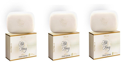 Oriflame Milk & Honey Gold Softening Creamy Soap Bar Set Of 3(3 x 100 g)