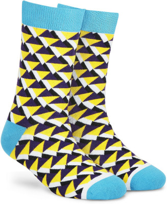 Dynamocks Men & Women Printed Mid-Calf/Crew