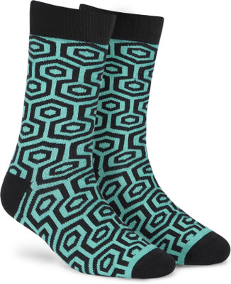 Dynamocks Men & Women Printed Mid-Calf/Crew