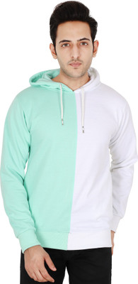 YHA Full Sleeve Color Block Men Sweatshirt