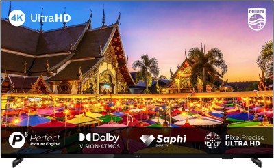 View PHILIPS 7600 Series 126 cm (50 inch) Ultra HD (4K) LED Smart TV(50PUT7605/94)  Price Online
