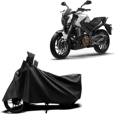 APNEK Waterproof Two Wheeler Cover for Bajaj(Dominar 400, Black)