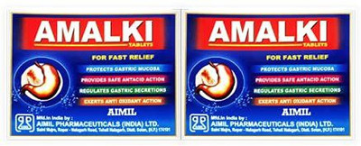 AIMIL Amalki Tablets | Immunomodulator | Regulates Gastric Secretions | Improve Body Defense System (Pack of 2)(Pack of 2, 60 Tablets)