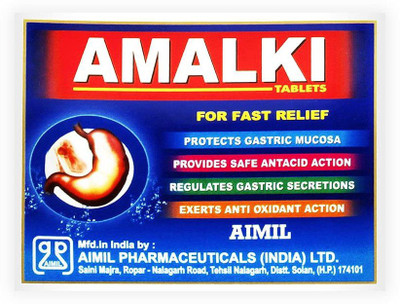 AIMIL Amalki Tablets | Immunomodulator | Regulates Gastric Secretions | Improve Body Defense System (Pack of 1)(30 Tablets)