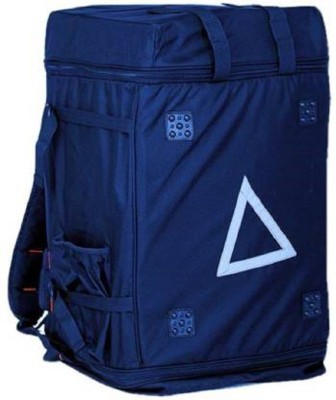 Quaffor Insulated courier, logistics, grofers, ekart (navy blue) delivery backpack 90 LTR 90 L Laptop Backpack(Blue)