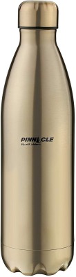 Pinnacle Thermo by Pinnacle Paradise Vacushield Stainless Steel Hot & Cold Bottle, 1000ML, Gold 1000 ml Flask(Pack of 1, Gold, Grey, Steel)
