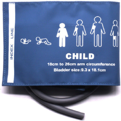 NSC Child NIBP Silicone Reusable 18 to 26cms Bp Monitor Cuff