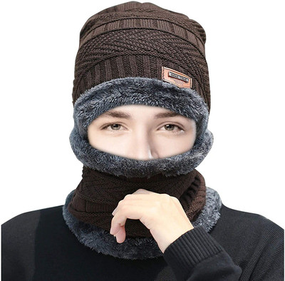SRMG Solid Beanie Cap