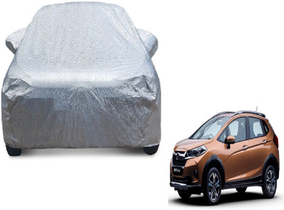 MOCKHE Car Cover For Honda WR-V (With Mirror Pockets)(Silver)