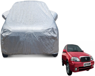 MOCKHE Car Cover For Maruti Suzuki Esteem (With Mirror Pockets)(Silver)