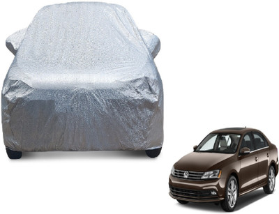 MOCKHE Car Cover For Volkswagen Jetta (With Mirror Pockets)(Silver)