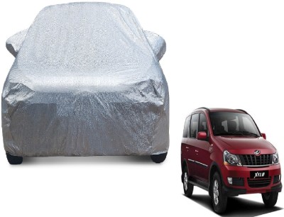 MOCKHE Car Cover For Mahindra Xylo (With Mirror Pockets)(Silver)