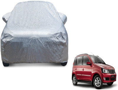 MOCKHE Car Cover For Mahindra Quanto (With Mirror Pockets)(Silver)