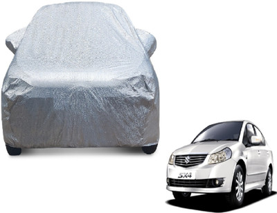 MOCKHE Car Cover For Maruti Suzuki SX4 (With Mirror Pockets)(Silver)