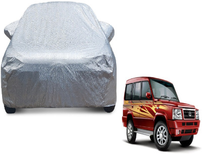 MOCKHE Car Cover For Tata Sumo Gold (With Mirror Pockets)(Silver)