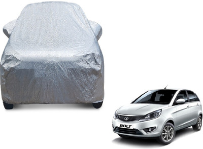 MOCKHE Car Cover For Tata Bolt (With Mirror Pockets)(Silver)