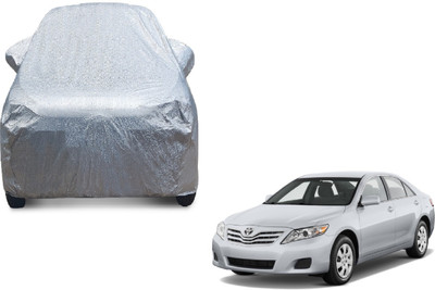 MOCKHE Car Cover For Toyota Camry (With Mirror Pockets)(Silver)