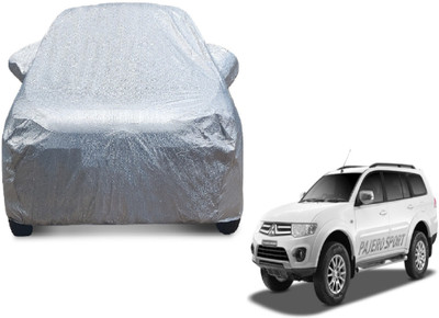 MOCKHE Car Cover For Fiat Palio (With Mirror Pockets)(Silver)