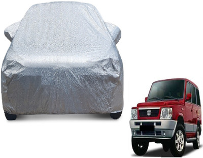MOCKHE Car Cover For Tata Sumo (With Mirror Pockets)(Silver)