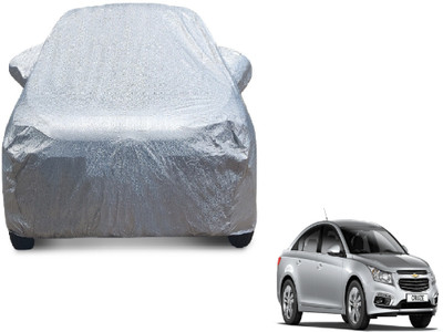 MOCKHE Car Cover For Chevrolet Cruze (With Mirror Pockets)(Silver)