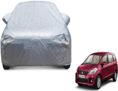 MOCKHE Car Cover For Maruti Suzuki Ertiga (With Mirror Pockets)(Silver)