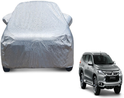 MOCKHE Car Cover For Mitsubishi Pajero Sport (With Mirror Pockets)(Silver)