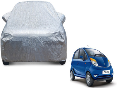 MOCKHE Car Cover For Tata Nano (With Mirror Pockets)(Silver)