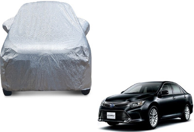 MOCKHE Car Cover For Toyota Camry (With Mirror Pockets)(Silver)