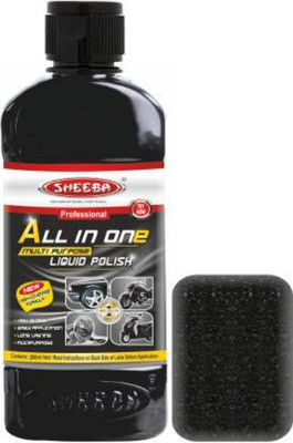 Sheeba Liquid Car Polish for Exterior(200 ml)