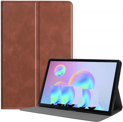 HARITECH Flip Cover for Samsung Galaxy Tab S7 Plus 12.4 inch(Brown, Rugged Armor, Pack of: 1)