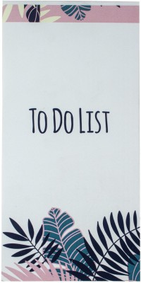 Panda Planner To-Do List Pad Regular Desk Planner Ruled 100 Pages(White, Pink and Purple)