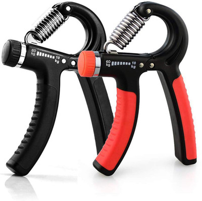 TRIMMO ® [Pack of 2] Adjustable Hand Grip Strengthener Hand Grip/Fitness Grip(Multicolor)