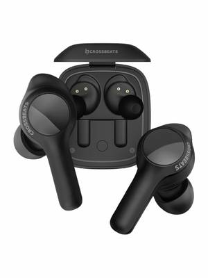CrossBeats TORQ Bluetooth Headset  (Black, True Wireless)