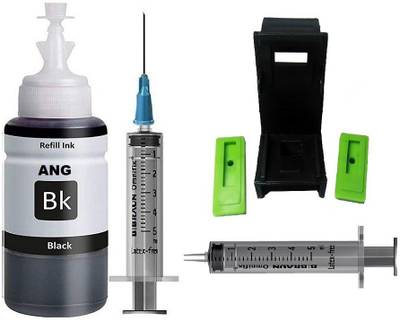 Ang 803 Black Ink Refill Compatible For HP 803 Black Ink Cartridge For Use In DeskJet 1112, 1111, 2131, 2132 Printer 100ml black + 1 section tools Black Ink Cartridge
