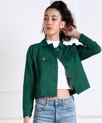 MONTREZ 3/4th Sleeve Solid Women Jacket