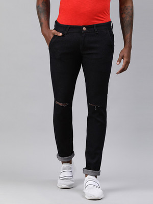 Supernova Inc. Slim Men Black Jeans