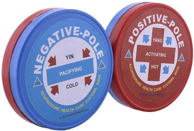 ACUPRESSURE LIFE STYLE 121 ALS Medium Power Magnet - Plain Massager(RED &BLUE)