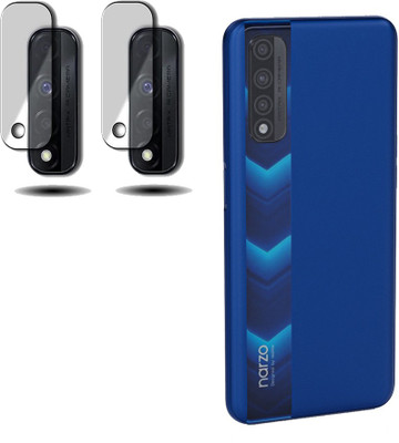 EZGER Back Camera Lens Glass Protector for CAMERA REALME NARZO 30(Pack of: 2)