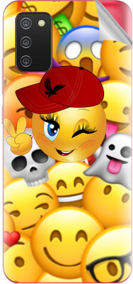 Snooky Samsung Galaxy M02s Mobile Skin(Yellow)