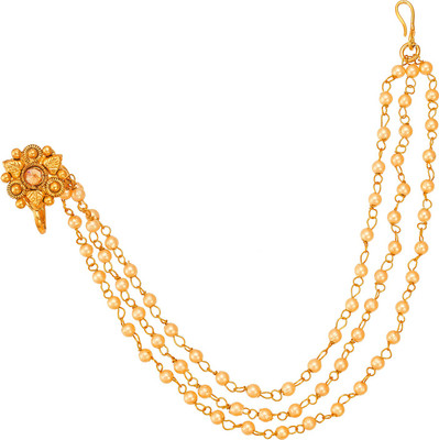 LUXOR Gold-plated Plated Brass, Copper Nathiya