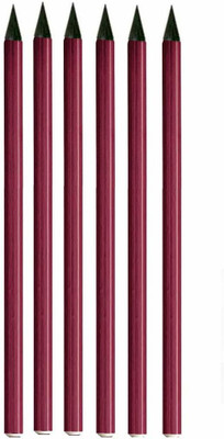 Sabahz Trading Red Coloured Woodless Graphite Charcoal Sticks for Drawing Pencil(Red)