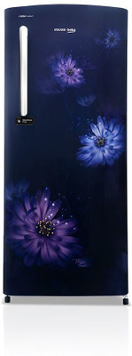 Voltas 220 L Direct Cool Single Door 3 Star Refrigerator(Dahlia Blue, RDC240CDWEX/XXSG)