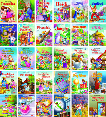 Little Kids Fairy Tales Story Book - Set Of 30 Books(Paperback, Shanti)