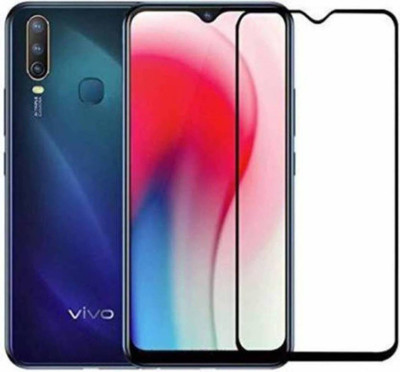 CHATURVEDH Edge To Edge Tempered Glass for Vivo U10(Pack of 1)